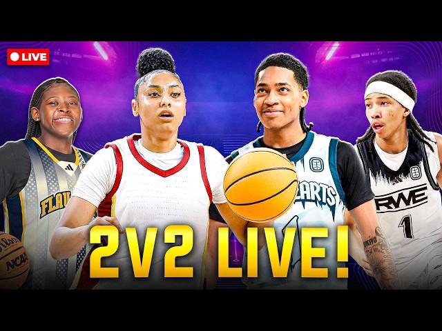Juju Watkins & Rob Dillingham Pull Up For CRAZIEST 2v2 Tournament Ever