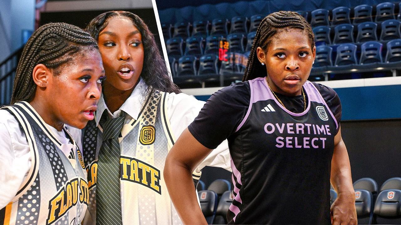 FlauβJae & Shaq Flew Across The Country To Watch Her Play! (#1 Ranked Tati Griffin)